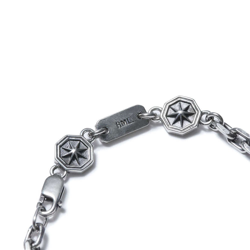 Twins Silver Chain Bracelet