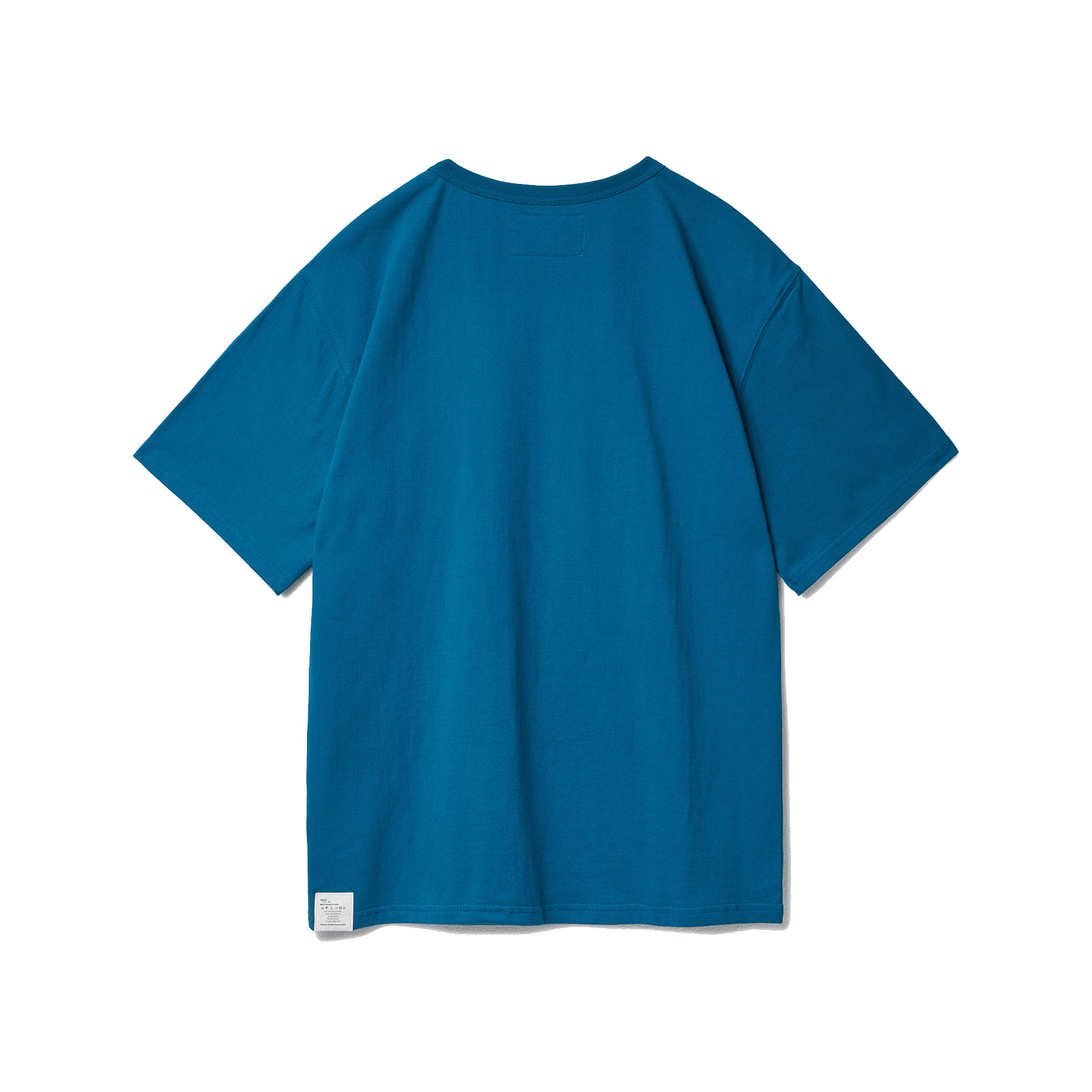 Patch Logo Pocket T-Shirts Aqua