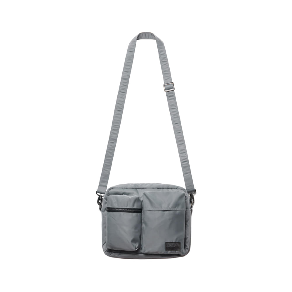 Nylon Small Travel Bag Glacier Gray